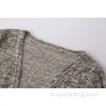 Cardigan a maglia da donna con maniche lunghe